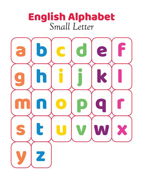 Small Alphabet tri.